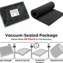 Air Filter Foam Sheet, 60 PPI Coarse Polyurethane Foam - Washable, Reusable, Cut-to-Size Filter for Motorcycle, Vacuum Cleaner, Air Purifiers, Fish Tank, Engine Air Filter Replacement (18"x12"x0.6")