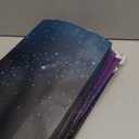 24 Pcs Galaxy Party Favor Bags with Handles Starry Sky Goodie Bag Reusable Non Woven Starry Galaxy Gift Bags Retro Candy Treat Gift Bag for Girl Boy Birthday Baby Shower Party, 8 x 4 x 10 Inch