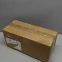 Bekith 3-Piece White Ceramic Silverware Caddy with Black Metal Rack, Utensil Holder Flatware Caddy Cutlery Storage Organizer for Kitchen Table, Cabinet or Pantry