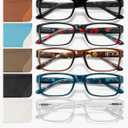 Gaoye Reading Glasses Men/Women, Eyeglasses, Blue Light Readers for Men/Women, Computer Eye Glasses, Cheaters. +2.0