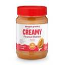Amazon Grocery, Creamy Peanut Butter, No Stir, 16 Oz (EXP 03/22/27)