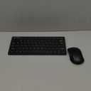 TECKNET Wireless Keyboard and Mouse Combo, Mini Cordless Computer Keyboard and Mouse Set 2.4GHz, Silent Adjustable 1600 DPI, Quiet Click, Lag-Free for Computer, Laptop, PC, Windows, Mac, Chrome OS (Black)