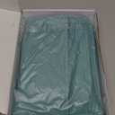 Becko US Jewelry Organizer Roll Travel Jewel Bag case for Multiple Necklaces, Rings, Bracelets, Supple Leather & Suede, Large Capacity Without Crease, Lightweight, Portable & Practical (Blue)