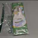 Hommaly 2 Gallon (1.8-2 Gal)120 pcs Small Clear Trash Bags, Strong 1.8 Gallon Garbage Bags, Bathroom Trash Can Bin Liners Unscented, Mini Plastic Bags for Office, Waste Basket Liner,Fit 6,7,8 Liters