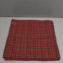 2 Pack Christmas Decor Red Plaids Pillow Covers Buffalo Check Throw Pillow Cover Tartan Cuhion Cover Case for Couch Sofa Home Decoration Cotton 18 X 18 Inches