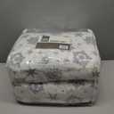 True North by Sleep Philosophy Soft & Cozy Micro Fleece Sheet Set, Fitted Sheets Deep Elastic Pocket Fits Up to 16" Mattress, Warm Winter Bedding, Fleece Bed Set King Snowflake Boho 4 Piece