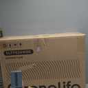 SereneLife Electric Fireplace Insert with Heater | Smart Wi-Fi App Control & Remote | 700W/1500W Adjustable Thermostat with Overheat Protection | 29"x21" Recessed or Wall Mount Design