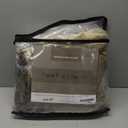 Luxury Plush Faux Fur Throw Blanket, Long Pile Brown with Black Tipped Blanket, Super Warm, Fuzzy, Elegant, Fluffy Decoration Blanket Scarf for Sofa, Armchair, Couch and Bed, 50''x 60''