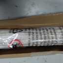 UNISHADES no Drill Cordless Roman Shades for Windows, 21" W 64" H - 100% Blackout - Linen - Beige