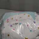 PINNKKU 4-Piece Toddler Bedding Set, Includes 1 Flat Sheet, 1 Fitted Sheet, 1 Comforter and 1 Reversible Pillowcase, Standard Toddler Comforter & Sheet Set, Ultra Soft Toddler Bed Set, Unicorn