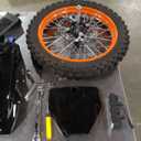 RM7 Electric Dirt Bike for Adults & Teens, 2200W Peak Ebike, 48V 22.5Ah, 37 MPH, 45 Miles, 14"/12" Tire Off-Road Electric Motorcycle, Dual Hydraulic Brakes, Fit Age 13+ (Magma Orange)