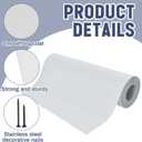 Yaocom White Aluminum Flashing Roll 20 inch x 10ft