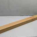 EXCLUSIVE HOME Torch 1" Curtain Rod and Coordinating Finial Set, Matte Bronze, Adjustable 36"-72"