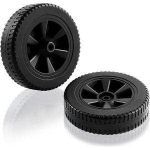 70-05-104 DGF493BNP DGF510SBP Wheels Grill Replacement Parts for Dyna Glo Grill Wheels DGH474CRP DGF510PBP-D DGH450CRP DGB515SDP-D DGF493PNP-D DGC313CNCP DGB463CNP Plastic Black BBQ 2 Pieces