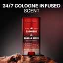 Old Spice Aluminum Free Deodorant for Men, The Spice Alchemist Collection, 24/7 Cologne Infused Scent, No Trade Off Formula, Free of Parabens & Phthalates, Cashmere + Vanilla Wood Scent, 3.0 oz