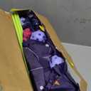 SYNCFUN Glow Fort Building Kit Indoor Outdoor for Kids, Glow in The Dark Creative Fort, DIY Castles Tunnels with Rods and Balls, STEM Construction Toys, Educational Gift for Boys and Girls Aged 3-12