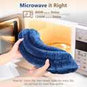Comfytemp Neck Shoulder Heating Pad Microwavable for Pain Relief, FSA Eligible HSA, Weighted Heated Neck Wrap Warmer, Microwave Moist Heating Pads, Warm Compress, Comfort Items for Women Seniors