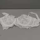 sheroine Women's Lace Sexy Underwire Mesh Bra Full Coverage Sheer Plus Size Unpadded Bras 38DD