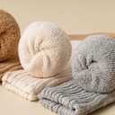 Yoicy Womens Super Thick Wool Socks - Soft Warm Comfort Casual Crew Winter Socks (Pack of 3-5), Multicolor (One Size)