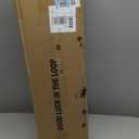 Floor GAIALOOP Memory Foam Car Camping Bed Glamping Roll Up Futon Mattress, Japanese Floor Sleeping Mat Camp Cot Mattress Pad Travel Guest Side Sleepers [Single: 75 * 30 * 3''] (White)