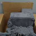 5-Step Dog Stairs for High Beds, Non-Slip Pet Steps for Small Dogs & Cats, Grey, 22.6" H