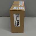 Homemory Grey Glass Flameless Candles, Battery Operated LED Pillar Candles with Remote Control and Timer, Radiance Candles, Real Wax, Set of 3,D3 xH4 5" 6"