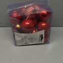 Joiedomi 18 Pcs Red Christmas Ball Ornaments, 3.15'' Shatterproof Christmas Tree Ornaments, Xmas Hanging Decoration for Tree Wreath Garland Holiday Indoor/Outdoor Party