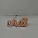 Ceramic Sign Set of 4 7x3