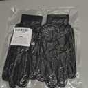 woogwin Waterproof Winter Gloves Men Thermal Warm Fleece Touchscreen Driving Bike Running Motorcycle Hiking Snow Cold Weather(BlackXL)