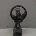 O2COOL Deluxe Handheld Battery Powered Water Misting Fan (Grey) (Single)