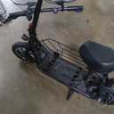 Gyroor Adults Electric Scooter with Large Middle Basket, 550W Motor 18.6 MPH 20 Mile Distance, Foldable E-Scooter with seat for Pets & Cargo