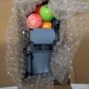 Fleecy day Blue Truck Decor Blue Truck Gift Metal Small Cute Farm Car Decor Vintage Tree Flowers Handcrafted Decor Blue Metal Car Gift Boxes Pickup Truck Model