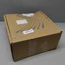 200 Meters 6 Core Industrial TPU LC to LC Outdoor Armored Fiber Optic Cable, OS2 Single Mode 6 Strands Fiber Patch Cable with LC Connectors, 9/125um, OD-5mm, Direct Burial LC-LC