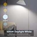 dalattin 24 Pack LED Bulbs Daylight White 5000K, 60 Watt Equivalent A19 Standard Bulbs, E26 Base, 800 LM, Efficient 9W Energy Saving, Non-Dimmable, 80+ CRI, 120V, UL Listed, for Living Room, Office