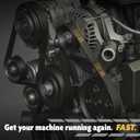 Top Drive, 6PK2580, Premium Engine EPDM Serpentine Drive Belt, Equivalent References - K061015, 5061015