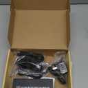 4K KVM Switch 3 Monitors 2 Computers Triple Monitor Displayport and 2 HDMI USB 3.0 KVM Switches 4K@60Hz,Support Extended/Mirror Mode Share 3 USB 3.0 Ports with Desktop Controller, Adapter Included