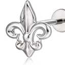 limerencia Hypoallergenic Titanium Earring Piercing Jewelry for Tragus,1PC