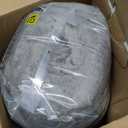 Bedsure GentleSoft Frost Gray Fleece Blanket for Couch -Cozy Soft Blankets for Women, Cute Small Throws for Girls, 60x80 Inches