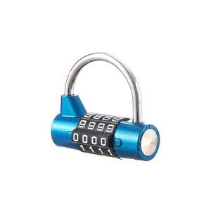 EASTDEER Gym Locker Lock 4 Digit Combination Lock for Locker for School Gym Lock for Sports, Toolbox, Case, Hasp Storage（20） (Shackle Blue)