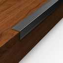 Aluminum Corner Guards L Molding Corner Guards with 90 Angle 35X 0.8inch Stick Metal Corner Protector Molding for Wall Table Door Frame Protection and Decoration (3 Pack)