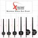 Xtreme Rod BagsFishing Rod and Reel Cover (Small, Black)