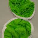 Reusable Mop Pads Fit Swiffer Sweeper, 4-Pack Microfiber Mop Replacement Pads, Washable Wet Mopping Cloths & Dry Sweeping Chenille Pads Refill for Floor Cleaning