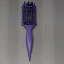 Curly Hair Brush,Curl Defining Brush for Effortlessly Defined Curls & Waves,Vented Hair Brush for Wet & Dry Hair,Women and Men,Reduces Frizz (Purple)