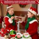 Set of 6 Cute Crochet Coasters Handmade Succulent Plant Coasters Crochet Plant Pot Coaster with Inspirational Message,Drink Cup Mats for Home Office Table Decor,Crochet Gifts for Plant Lovers