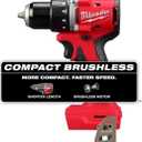 Milwaukee Electric - M18COMPACT BRUSHLESS 1/2 INCH Drill/Driver