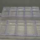 Lifewit 2 Pcs Ice Chilled Condiment Caddy with 5x20 oz Containers, Condiment Server with Separate Lid, Serving Tray Platter with Removable Dishes for Bar Fruit Salad Taco Party Garnish, 39 x13cm/15x5