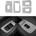 YHCDSEA Bling Rhinestone Bedazzled Crystal Trim Stickers for 2024-2026 Tesla Model 3 Highland/2025 2026 Model Y Juniper Accessories (Window Control)