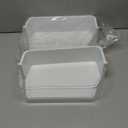 DA97-12657A Refrigerator Door Shelf(Left) for Samsung Refrigerator Door Shelf Replacement Fridge Shelf Replacement Parts RF260BEAESR, RF261BEAESR, RF262BEAESR, PS4176661,AP5621270 Door Bin-2 Pack