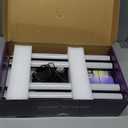 OIYN Smart RGBICW LED Corner Floor Lamp - 16 Million DIY Colors, 68+ Scenes, Music Sync, App & Remote Control, Color-Changing Ambient Lighting for Living Rooms, Bedrooms, and Gaming Rooms