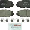 BOSCH BC1211 QuietCast Premium Ceramic Disc Brake Pad Set - Compatible with Select Pontiac Vibe; Scion iM, tC; Toyota Corolla iM, Matrix, Mirai, RAV4; FRONT